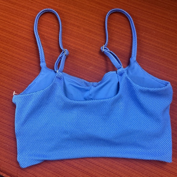 Aerie Ladies Size S Blue Bikini Top - Picture 2 of 3